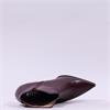 Hispanitas Paris V Cut Heel Ankle Boot - Bordeaux Leather